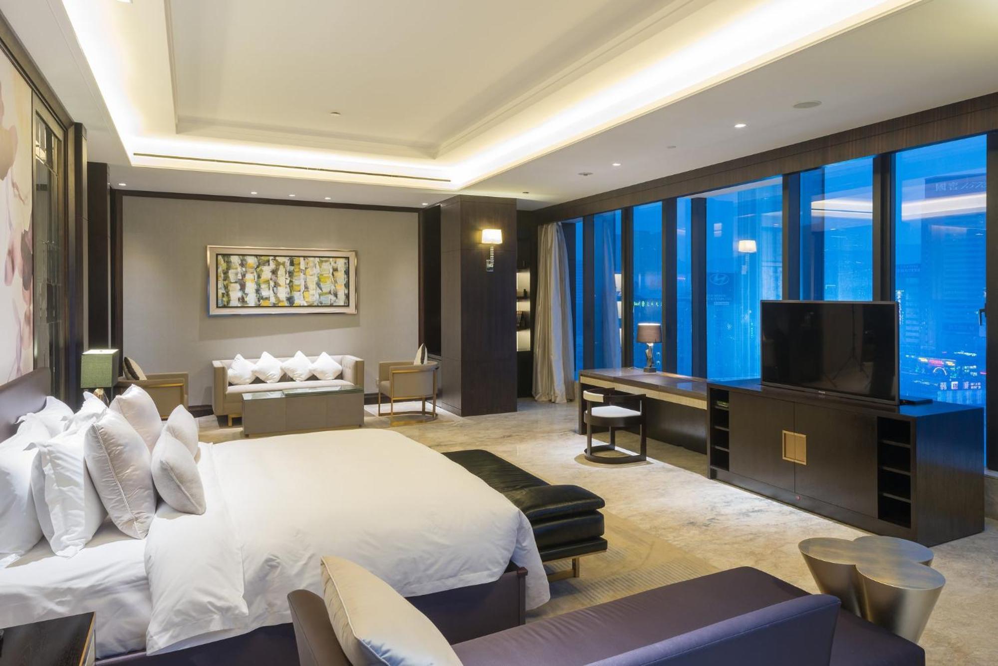 Intercontinental Jinan City Center By Ihg Exteriér fotografie