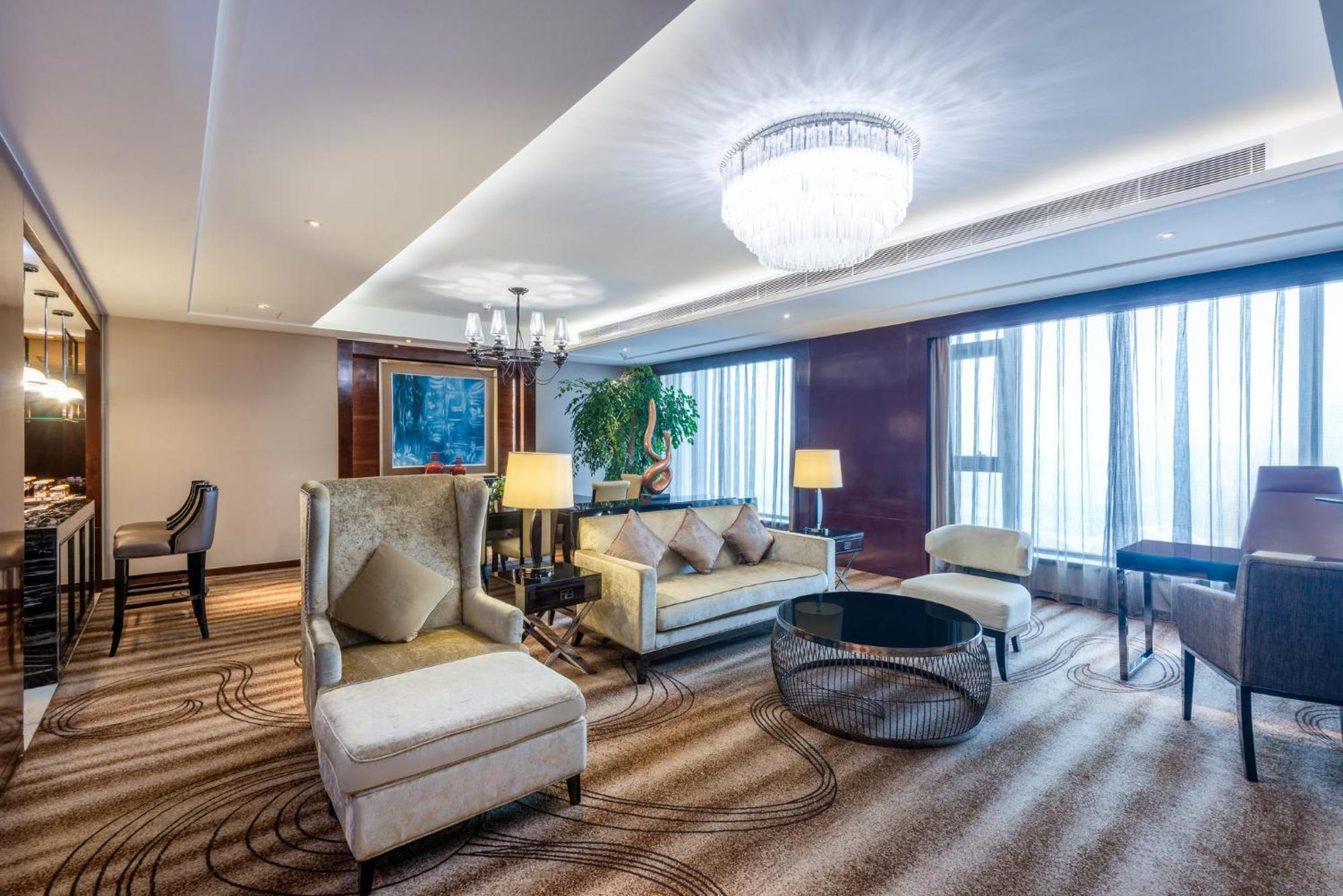 Intercontinental Jinan City Center By Ihg Exteriér fotografie